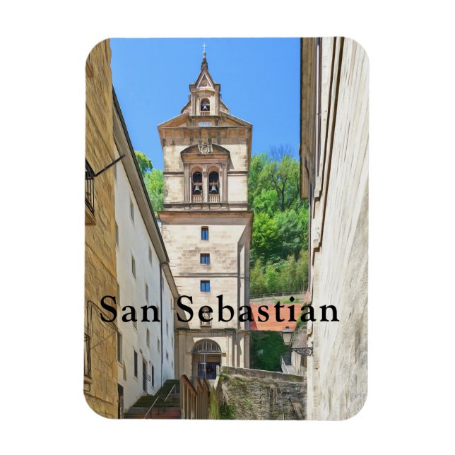 Magnet Flexible San Sebastian. n° 12. (Vertical)