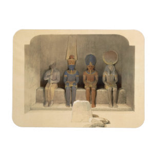 Magnet Flexible Sanctuary of the Temple of Abu Simbel, from "Egypt