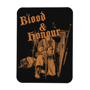 Magnet Flexible Sang et honneur - MétalCore