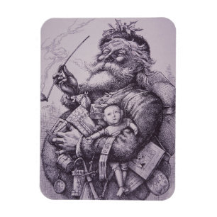 Magnet Flexible Santa Claus