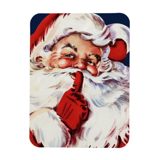 Magnet Flexible Santa Claus Saying (Vertical)