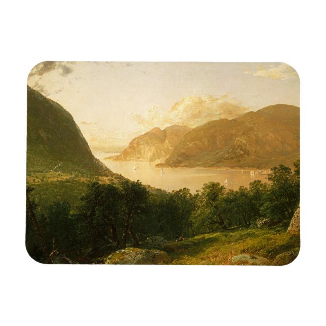 Magnet Flexible Scène de la rivière Hudson par John Frederick Kens (Horizontal)