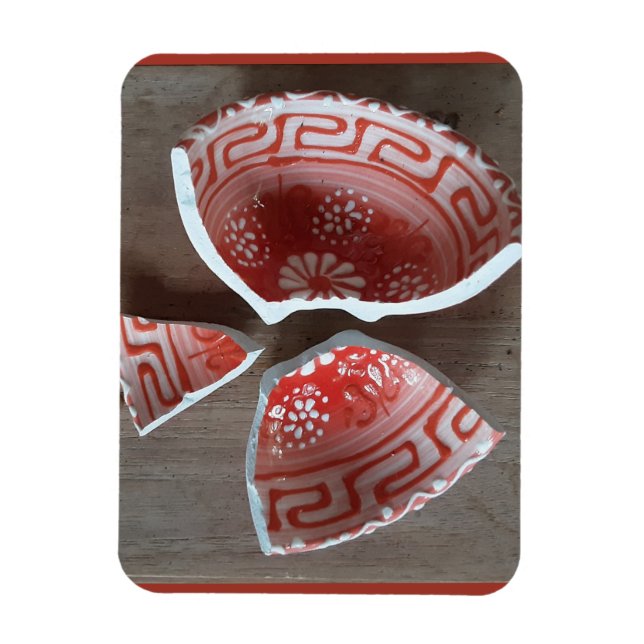 Magnet Flexible scherben Griechenland  (Vertical)