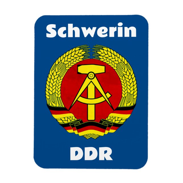 Magnet Flexible Schwerin, DDR, Schwerin, Allemagne, Ossi est (Vertical)