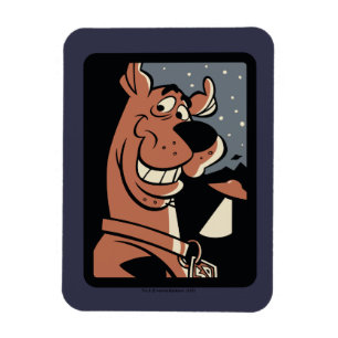 Magnet Flexible Scooby-Doo avec l'UFO