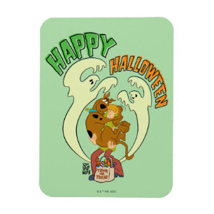 Magnet Flexible Scooby-Doo Bonne Halloween