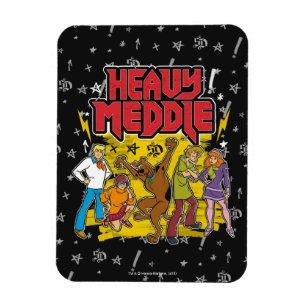 Magnet Flexible Scooby-Doo   Graphique "Lourde Médaille"