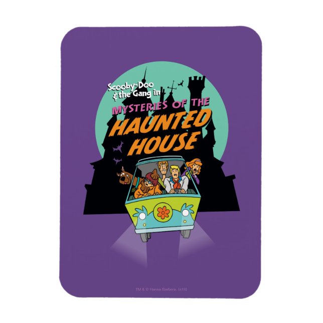 Magnet Flexible Scooby-Doo "Mystères De La Maison Hantée" (Vertical)