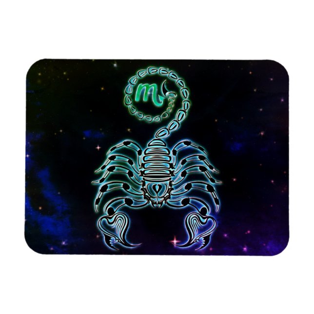 Magnet Flexible scorpio l'aimant zodiaque scorpion (Horizontal)