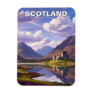 Magnet Flexible Scotland Scottish Highlands Castle Travel