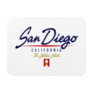 Magnet Flexible Script San Diego