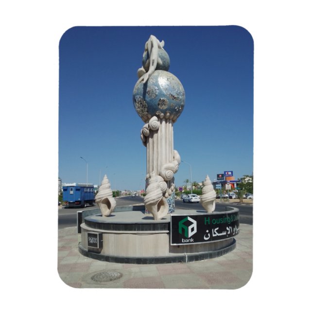 Magnet Flexible Sculpture aux marins (Vertical)