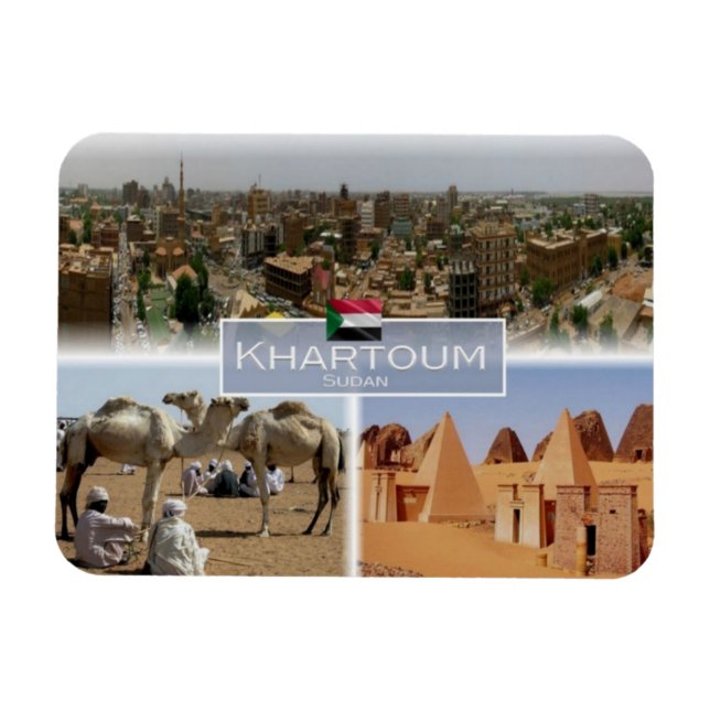 Magnet Flexible SD Soudan - Khartoum - (Horizontal)