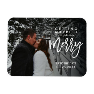 Magnet Flexible Se Marier Et Vraiment Joyer Enregistrer La Date