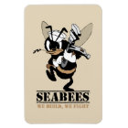 Seabees Nous construisons Nous combattons l'aimant