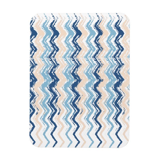 Magnet Flexible Seashore Scribble ZigZag (Vertical)