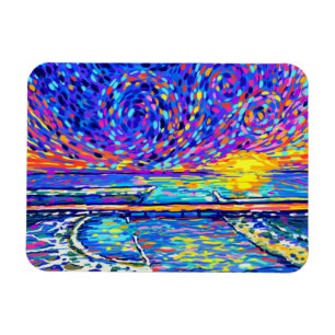 Magnet Flexible Sebastian Inlet Cotton Candy Sky