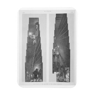 Magnet Flexible Sections de la galerie dans la grande pyramide,