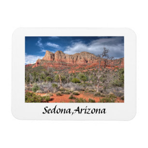 Magnet Flexible Sedona Arizona paysage rocheux rouge