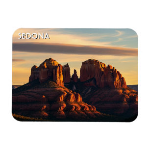 Magnet Flexible Sedona Arizona Voyage Roches Rouges Vertical