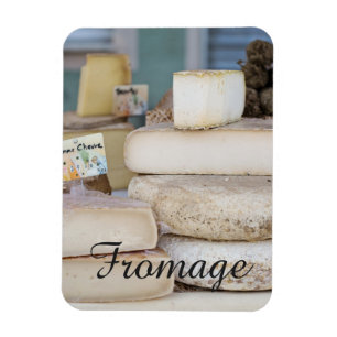 Magnet Flexible Sélection de Fromage Rustique Français