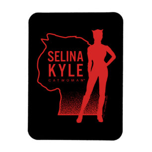 Magnet Flexible Selina Kyle Catwoman - logo