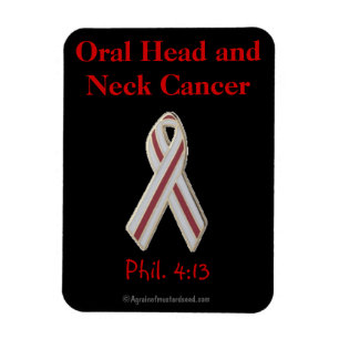 Magnet Flexible Sensibilisation au cancer de la tête et du cou