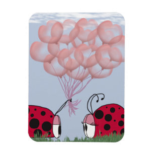 Magnet Flexible Serez-Vous L'Illustration De Ladybug ?