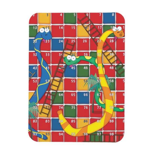 Magnet Flexible Serpents et échelles (Vertical)