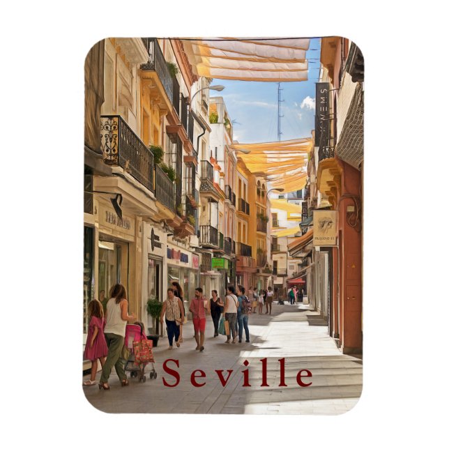 Magnet Flexible Séville. #10.   (Vertical)