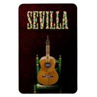 SÉVILLE. Guitare flamande avec Girouette de