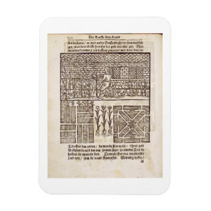 Magnet Flexible S'exerçant et plantant dans le jardin, 'du Dut