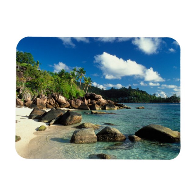 Magnet Flexible Seychelles, Mahe Island, Anse Royale Beach. 3 (Horizontal)