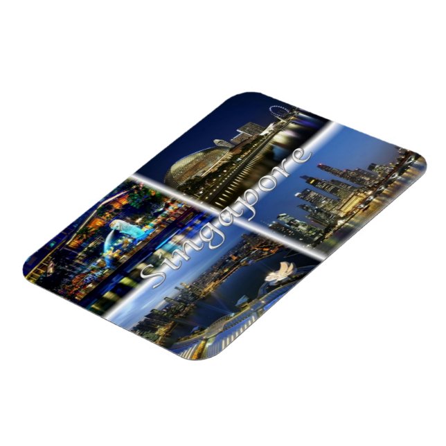 Magnet Flexible SG Singapour (Côté Gauche)