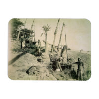 Shadufs en Haute Egypte (photo sepia)