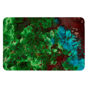 Magnet Flexible Shattuckite à lace verte