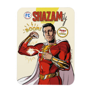 Magnet Flexible SHAZAM ! Furie des dieux   Housse de bande dessiné