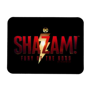 Magnet Flexible SHAZAM ! Furie des dieux   Logo Fury of the Gods