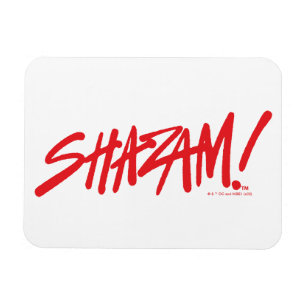 Magnet Flexible SHAZAM ! Furie des dieux   Logo Red Marker
