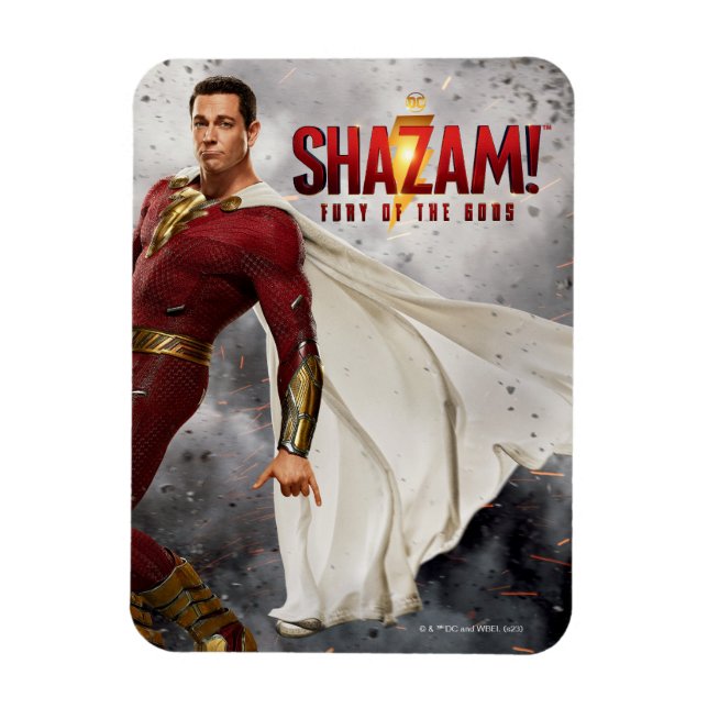 Magnet Flexible SHAZAM ! Furie des dieux | Poster du film Hang Loo (Vertical)