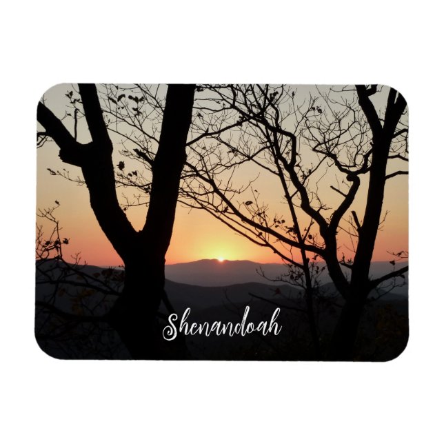Magnet Flexible Shenandoah Sunset National Park Paysage (Horizontal)