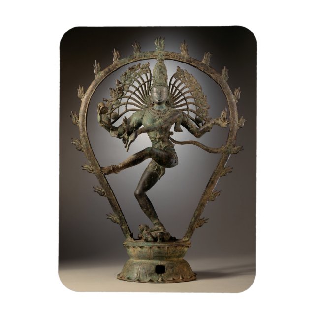 Magnet Flexible Shiva comme le Seigneur de la Danse (Vertical)