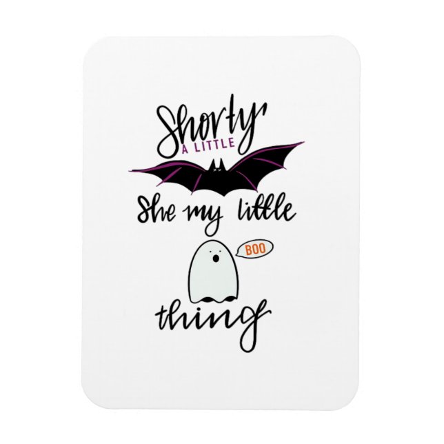 Magnet Flexible Shorty Batty Drôle Rétro (Vertical)