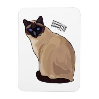Siamese cat cartoon