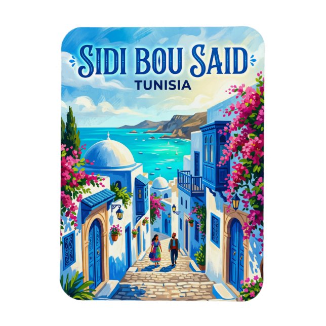 Magnet Flexible Sidi Bou Saïd Tunisie (Vertical)