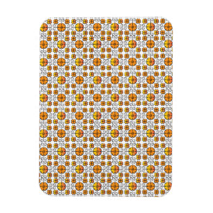 Magnet Flexible Signal traditionnel letton SUN motif géométrique V