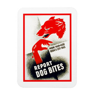 Magnet Flexible Signaler les piqûres de chien