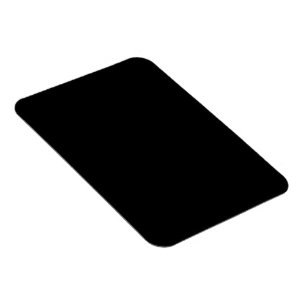 Magnet Flexible Silhouette de chat noir minimaliste