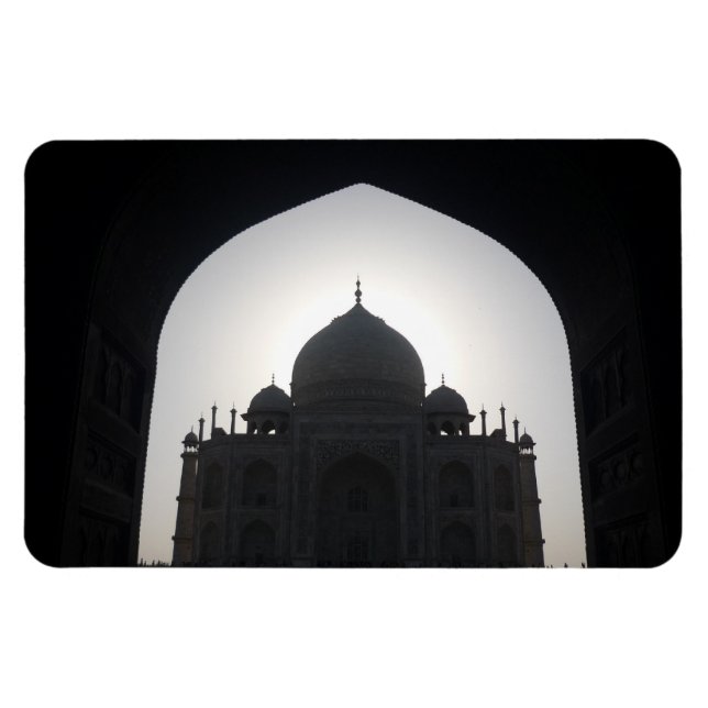 Magnet Flexible silhouette du taj mahal (Horizontal)