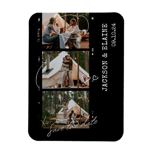 Magnet Flexible Simple bande de photo moderne pour Sauvegarder la  (Vertical)
